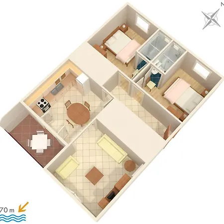 By The Sea Orebic, Peljesac - 10436 Apartman